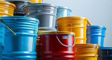Plastic Cans & Buckets