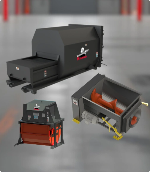 Komar Engineered Solutions for General Trash and Wet Waste