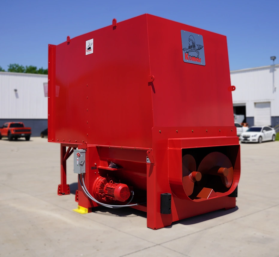 Dual Compaction Augers: High Speed for High-Volume Waste Streams